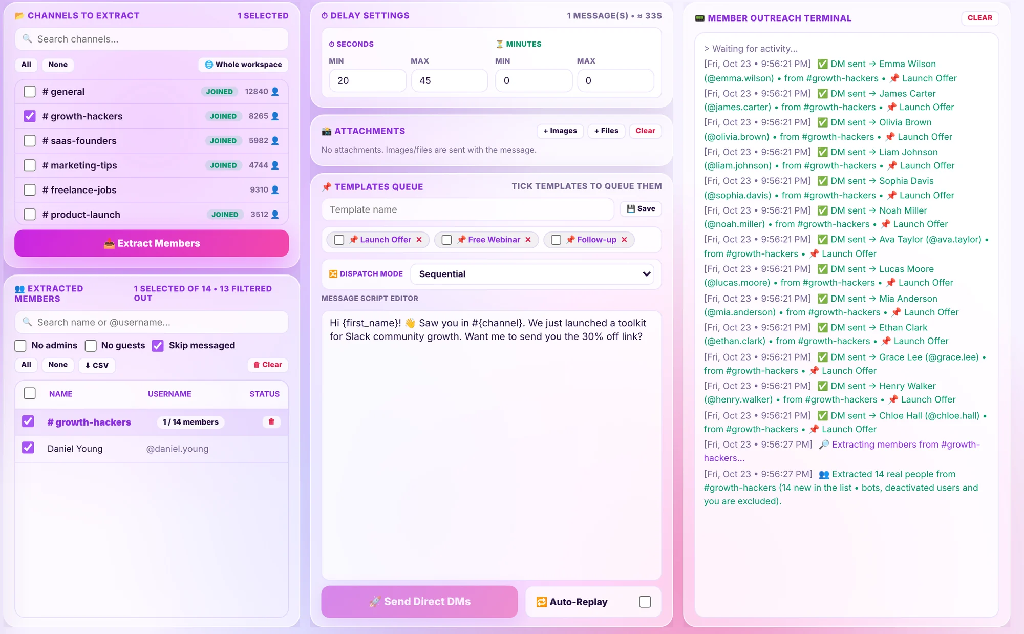 LeadsUstad | Marketing Tools for WhatsApp and Slack